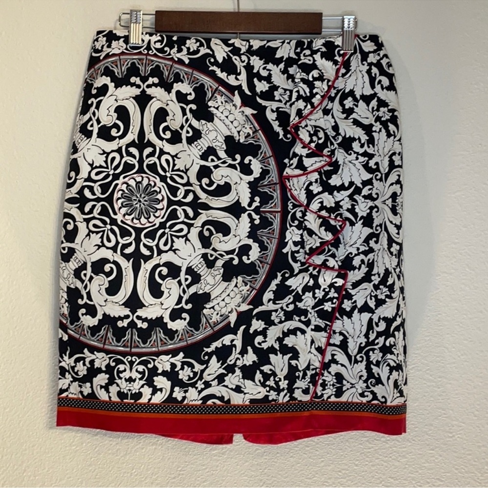 White House black market knee length skirt